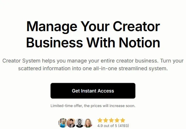 نماذج نظام Notion لإدارة مشروعك كمُبدع صناع المحتوى – Modest Mitkus
