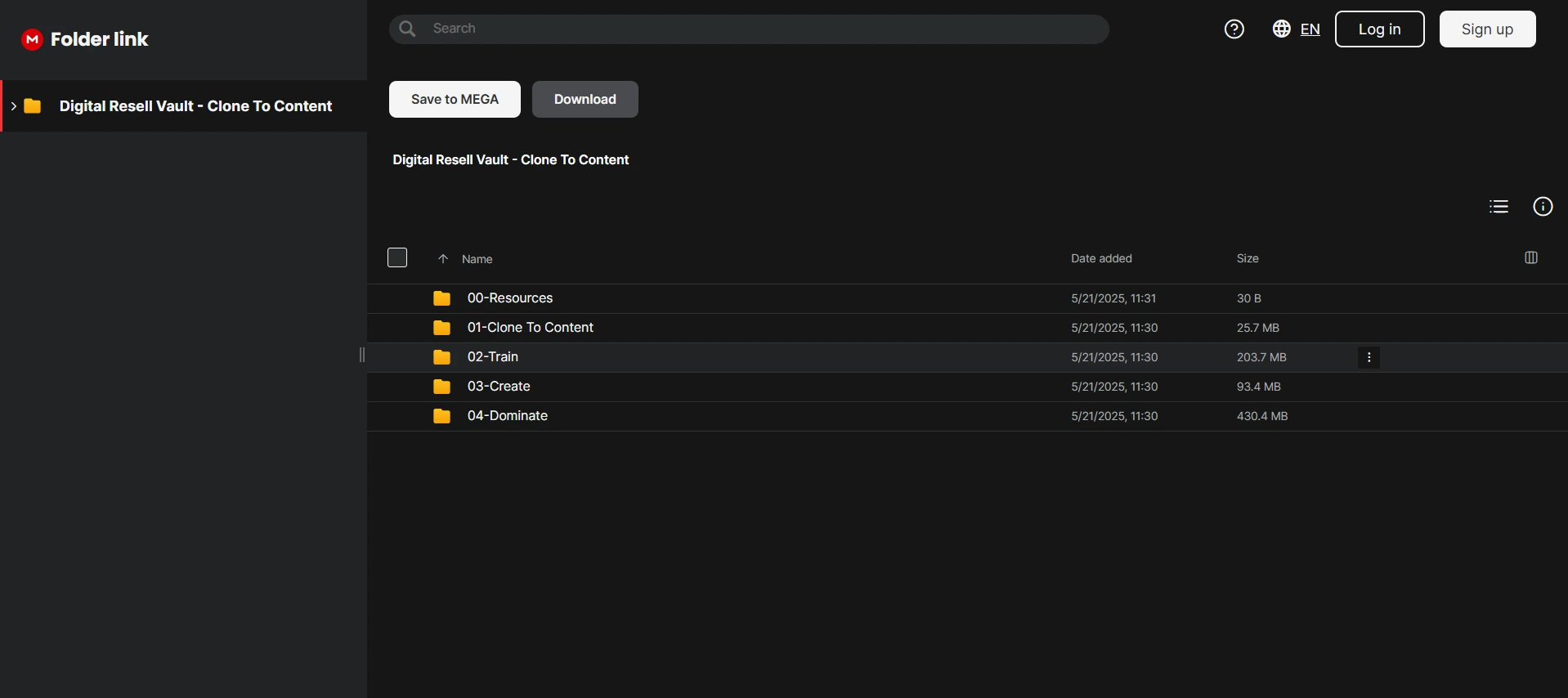 Digital Resell Vault Course Screenshot