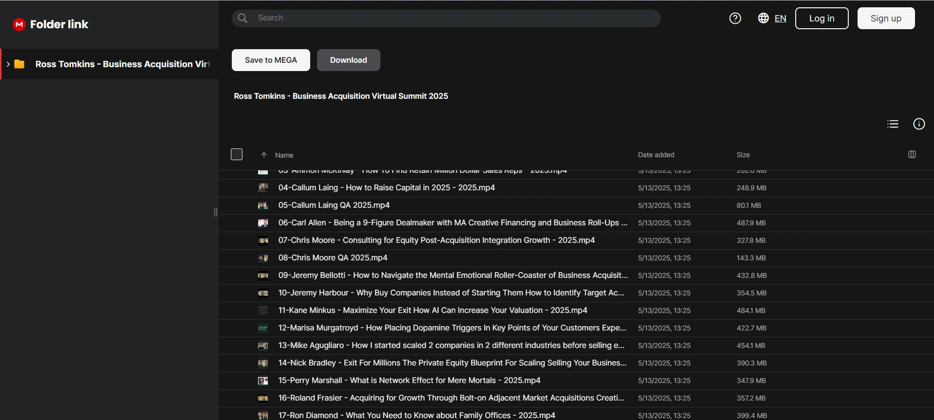 Business Acquisition Virtual Summit 2025