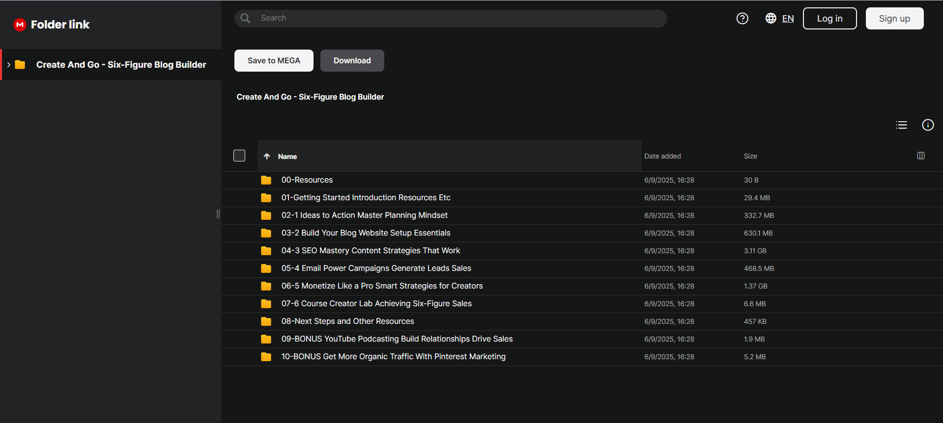 Six-Figure Blog Builder